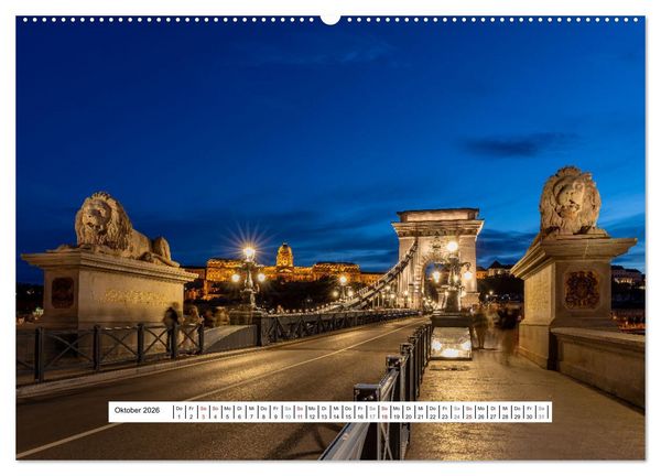 Produktbild: KAISERLICHES BUDAPEST (Wandkalender 2026 DIN A2 quer), CALVENDO Monatskalender