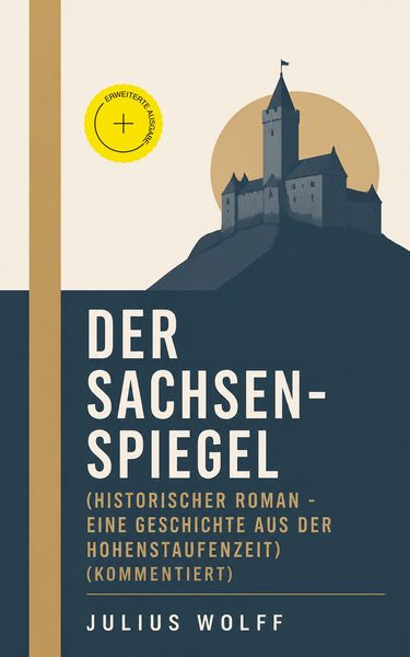 Produktbild: Der Sachsenspiegel (Historischer Roman - Eine Geschichte aus der Hohenstaufenzeit) (Kommentiert)