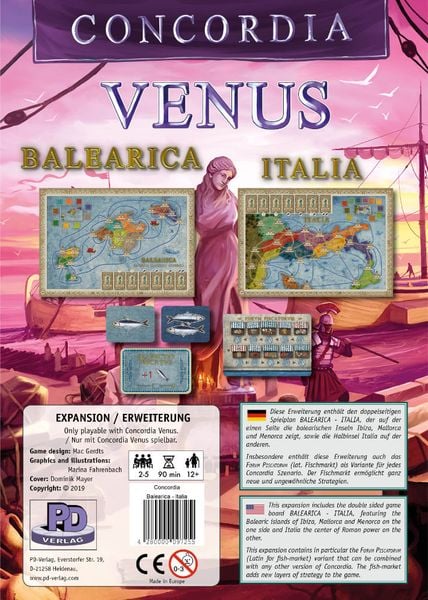 Produktbild: Concordia Venus: Balearica - Italia [Erweiterung]