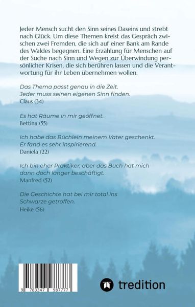 Produktbild: Die Bank am Rande des Waldes