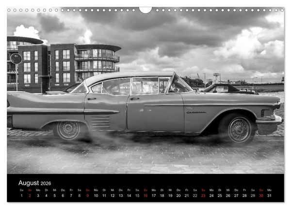 Produktbild: Bremerhaven - Blickpunkte Schwarzwei&szlig; (Wandkalender 2026 DIN A3 quer), CALVENDO Monatskalender