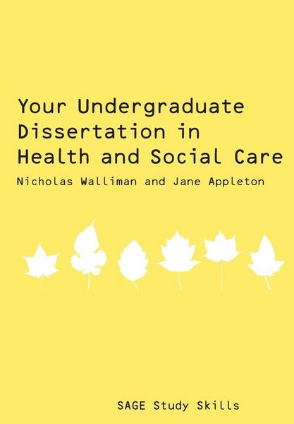 Produktbild: Your Undergraduate Dissertation in Health and Social Care