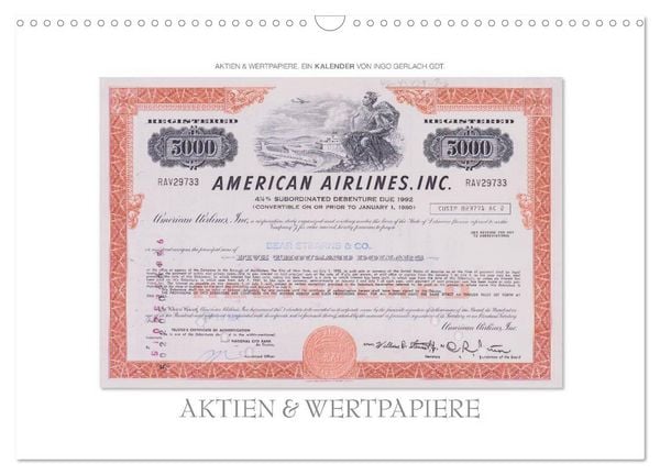 Produktbild: Aktien & Wertpapiere (Wandkalender 2026 DIN A3 quer), CALVENDO Monatskalender