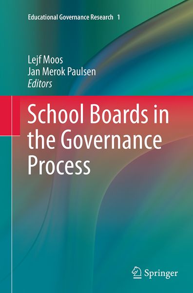 Produktbild: School Boards in the Governance Process