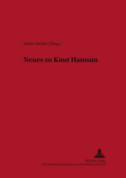 Produktbild: Neues zu Knut Hamsun