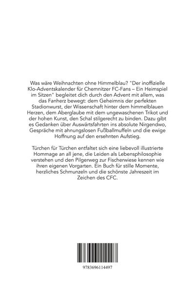 Produktbild: Der inoffizielle Klo-Adventskalender f&uuml;r Chemnitzer FC-Fans