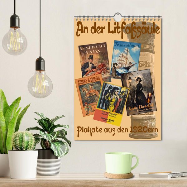 Produktbild: An der Litfa&szlig;s&auml;ule (Wandkalender 2026 DIN A4 hoch), CALVENDO Monatskalender