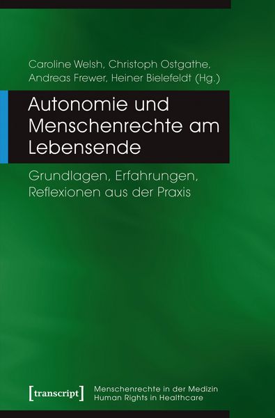 Produktbild: Autonomie und Menschenrechte am Lebensende