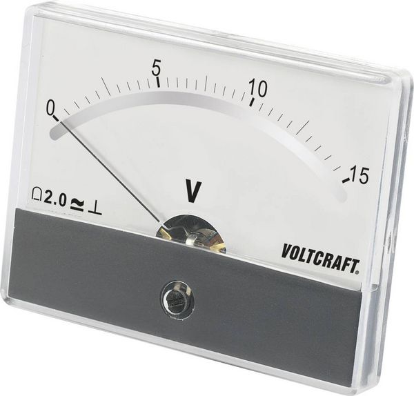 Produktbild: VOLTCRAFT AM-86X65/15V/DC AM-86X65/15V/DC Einbau-Messger&auml;t AM-86X65/15V/DC Drehspule
