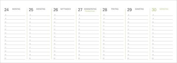 Produktbild: Die Welt der G&auml;rten Premium-Tischplaner 2027 - Wochenkalender mit 53 Fotografien