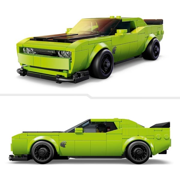 Produktbild: LEGO Speed Champions Dodge Challenger SRT Hellcat Sportwagen 77237