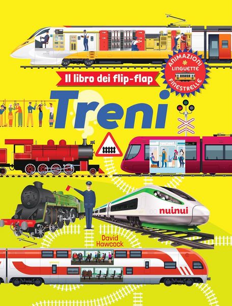 Produktbild: Treni. Il libro dei flip-flap