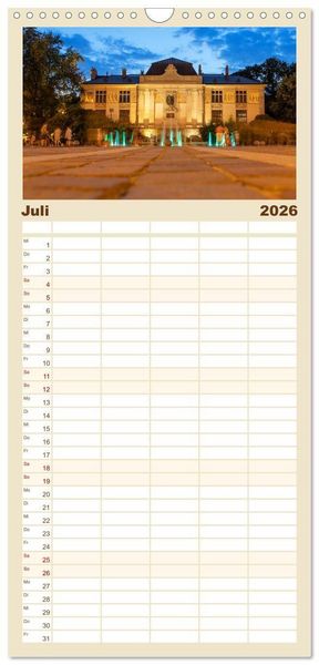 Produktbild: Familienplaner 2026 - Krakau. Ein Spaziergang durch Polens kulturelles Herz mit 5 Spalten (Wandkalender, 21 x 45 cm) CALVENDO