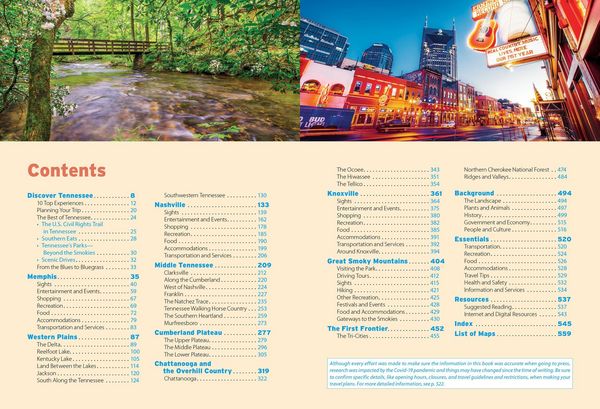 Produktbild: Moon Tennessee: With the Smoky Mountains: Outdoor Recreation, Live Music, Whiskey, Beer & BBQ