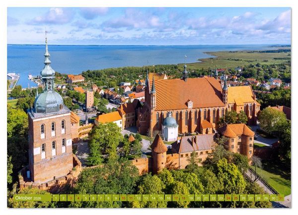 Produktbild: Polen. Von Krakau bis Danzig: Bilder voller Atmosph&auml;re (Wandkalender 2026 DIN A4 quer), CALVENDO Monatskalender