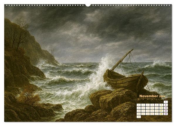 Produktbild: Im Licht der Sehnsucht - Romantische Landschaften (hochwertiger Premium Wandkalender 2026 DIN A2 quer), Kunstdruck in Hochglanz