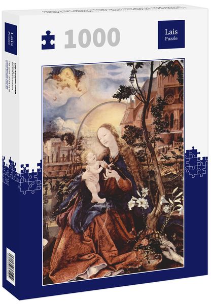 Produktbild: Lais Puzzle Mathis Gothart Gr&uuml;newald - Aschaffenburger Altar, Mitteltafel: Maria mit Kind (Stuppacher-Madonna) 1000 Teile
