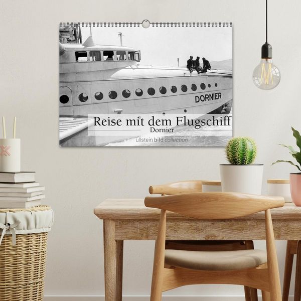 Produktbild: Reise mit dem Flugschiff - Dornier (Wandkalender 2026 DIN A3 quer), CALVENDO Monatskalender