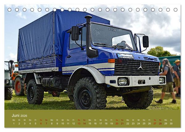 Produktbild: Ein Mythos mit Stern - das Universalmotorger&auml;t (Tischkalender 2026 DIN A5 quer), CALVENDO Monatskalender