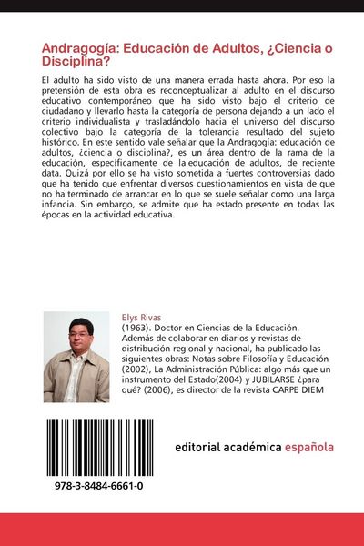 Produktbild: Andragog&iacute;a: Educaci&oacute;n de Adultos, &iquest;Ciencia o Disciplina?