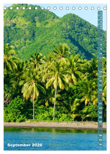 Produktbild: Exotisches Bali (Tischkalender 2026 DIN A5 hoch), CALVENDO Monatskalender
