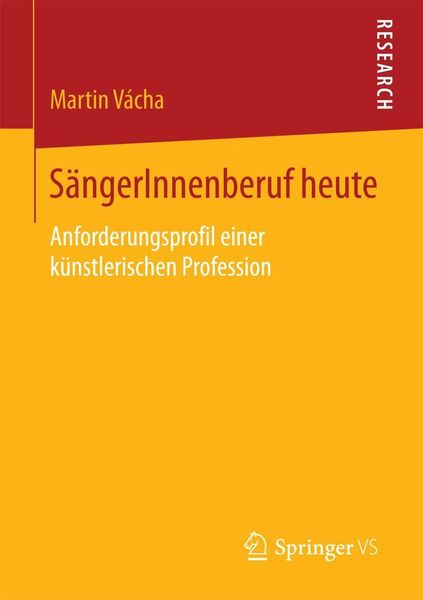 Produktbild: S&auml;ngerInnenberuf heute
