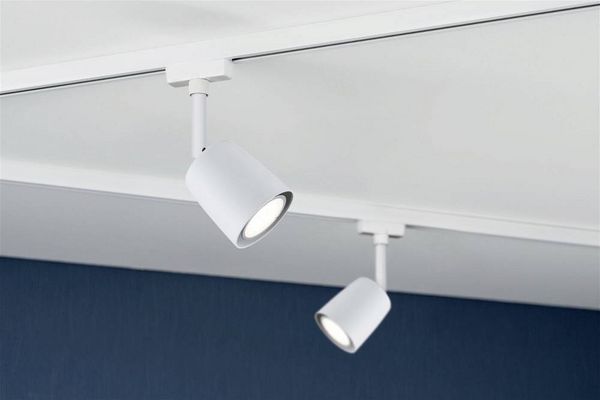 Produktbild: Paulmann Cover Hochvolt-Schienensystem-Leuchte URail GU10 10W LED Signal-Wei&szlig;