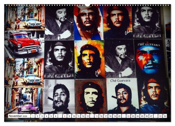 Produktbild: CHE GUEVARA (Wandkalender 2026 DIN A2 quer), CALVENDO Monatskalender