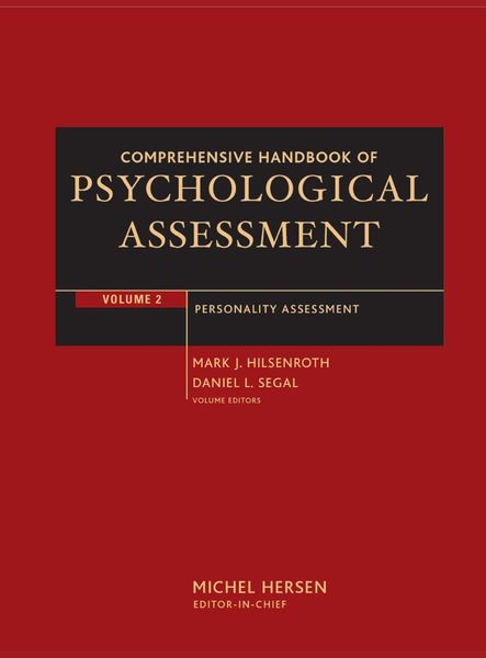 Produktbild: Comprehensive Handbook of Psychological Assessment, Volume 2