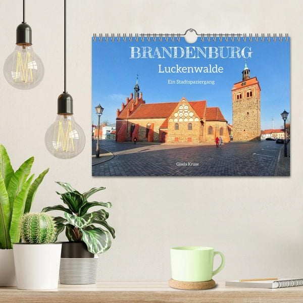 Produktbild: Brandenburg - Luckenwalde - Ein Stadtspaziergang (Wandkalender 2026 DIN A4 quer), CALVENDO Monatskalender