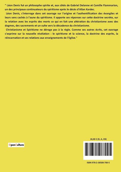 Produktbild: Christianisme et Spiritisme