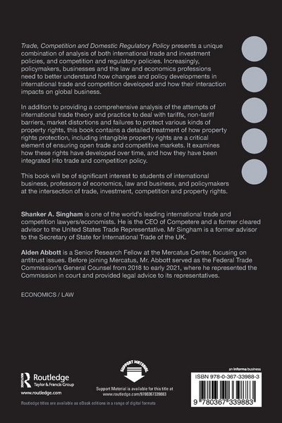 Produktbild: Trade, Competition and Domestic Regulatory Policy