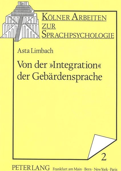 Produktbild: Von der &laquo;Integration&raquo; der Geb&auml;rdensprache