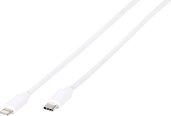 Vivanco USB 2.0 Adapter [1x USB-C® Stecker - 1x Apple Lightning-Stecker] LIGHTNVVUSBC20W 2.00 m