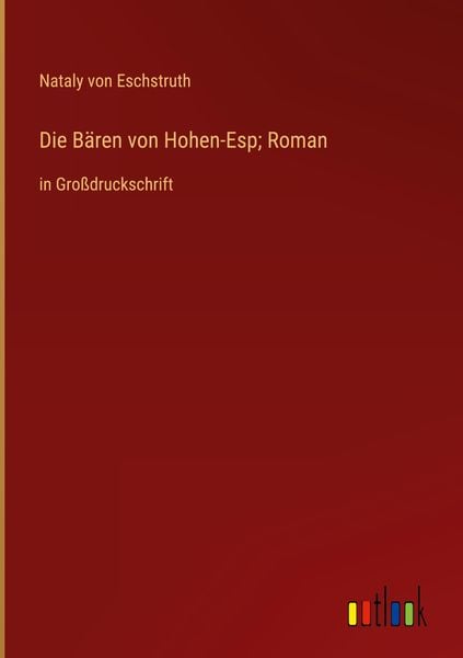 Produktbild: Die B&auml;ren von Hohen-Esp; Roman