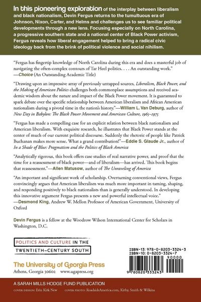 Produktbild: Liberalism, Black Power, and the Making of American Politics, 1965-1980