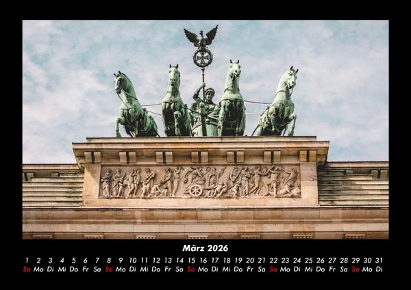 Produktbild: Berlin 2026 Fotokalender DIN A3
