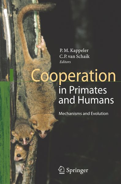 Produktbild: Cooperation in Primates and Humans