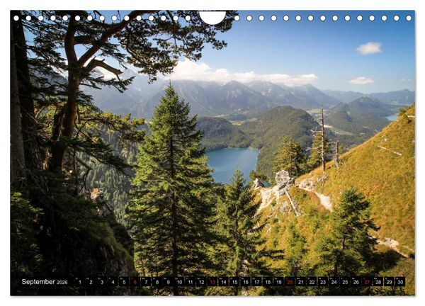 Produktbild: Faszination Allg&auml;u (Wandkalender 2026 DIN A4 quer), CALVENDO Monatskalender