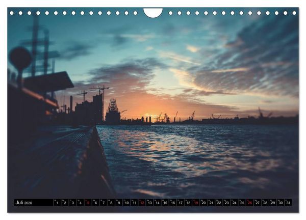 Produktbild: Hamburg - die sch&ouml;nste Stadt der Welt (Wandkalender 2026 DIN A4 quer), CALVENDO Monatskalender