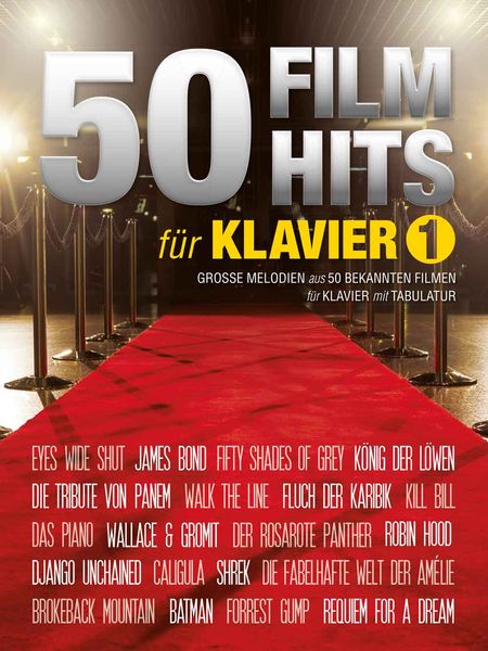 Produktbild: 50 Filmhits f&uuml;r Klavier 1