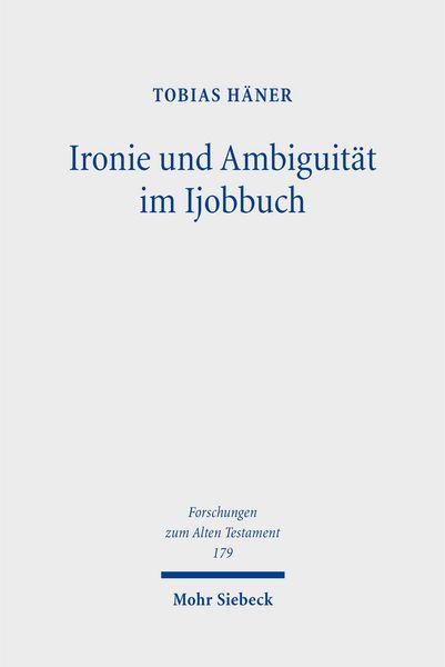 Produktbild: Ironie und Ambiguit&auml;t im Ijobbuch