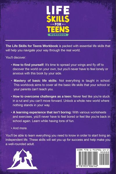 Produktbild: Life Skills for Teens Workbook - 35+ Essentials for Winning in the Real World | How to Cook, Manage Money, Drive a Car, and Develop Manners, Social Sk