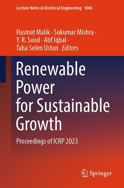 Produktbild: Renewable Power for Sustainable Growth