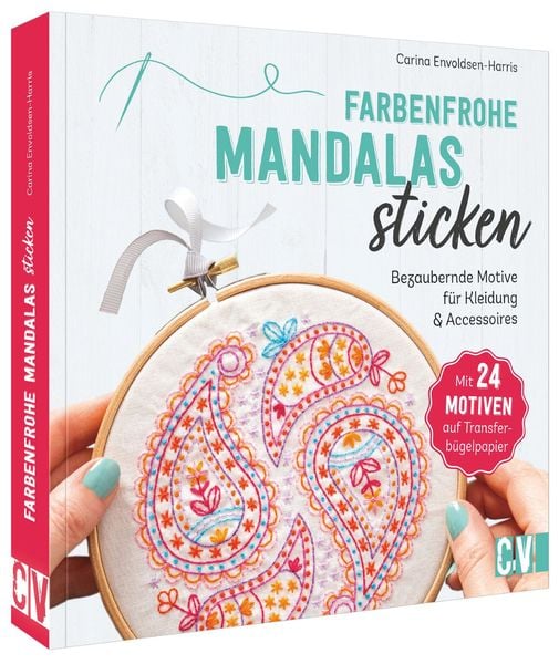 Produktbild: Farbenfrohe Mandalas sticken