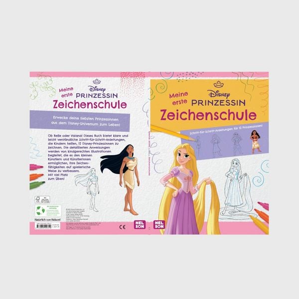 Produktbild: Disney Prinzessin: Meine erste Zeichenschule