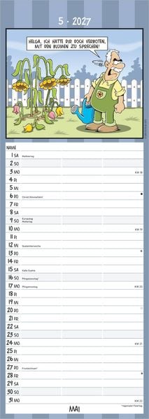 Produktbild: Rentner-Kalender 2027