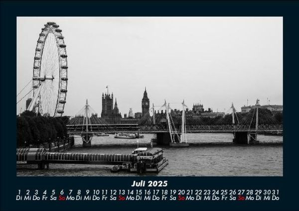 Produktbild: London 2025 Fotokalender DIN A5