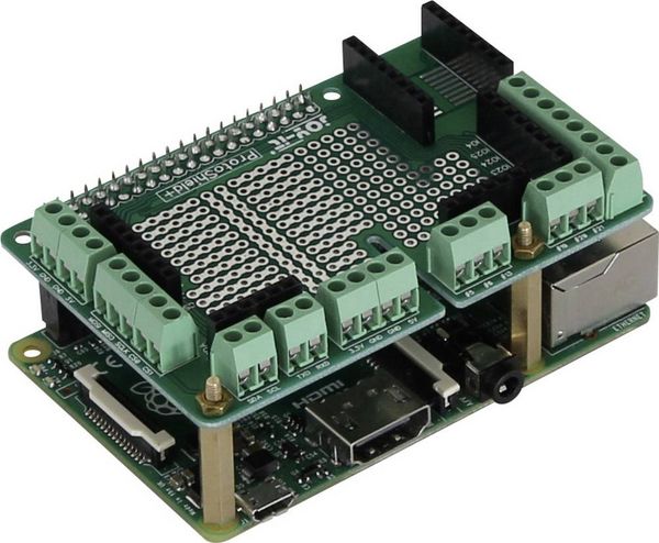 Produktbild: Joy-it Prototyping Pi Plate Kit Erweiterungsboard Passend f&uuml;r (Entwicklungskits): Raspberry Pi&reg;