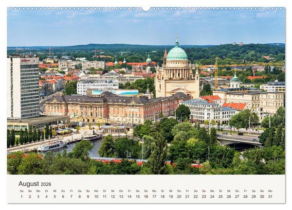 Produktbild: Himmel &uuml;ber Potsdam (Wandkalender 2026 DIN A2 quer), CALVENDO Monatskalender